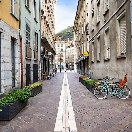 Apartment Hyper-centre De Grenoble, Ambiance Tropicale, Wifi Fibre *